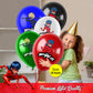 Miraculous Ladybug Cat Noir 12" Birthday Party Balloons 25 Pcs for Kids