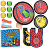 Tozuoup 3-in-1 Toss Catch Ball Game Set, Kids Baseball Glove, Beach Games Outdoor Yard Lawn Toys for Kids & Family, Birthday Gifts Toys for 3 4 5 6 7