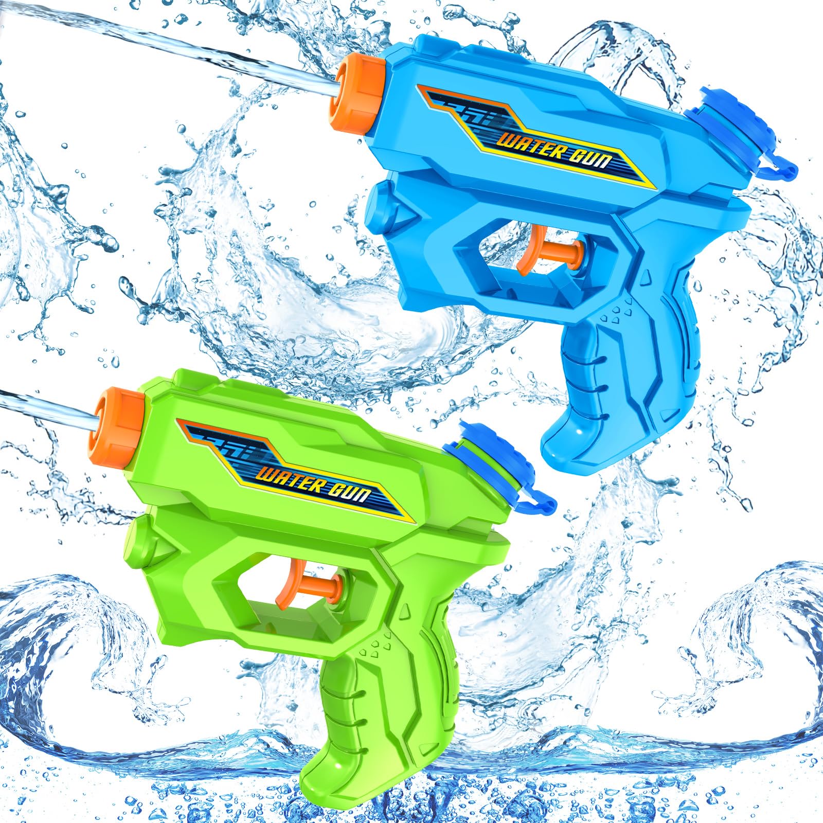Water Guns for Kids, Squirt Guns Mini Water Pistol Small Water Blaster Toys for Boys Girls Toddlers, Summer Toys for Outdoor Swimming Pool Beach Water