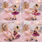 Emily Rose 18 Inch Doll Ballet Clothes Set - 4 PC Pink Ballerina Outfit Leotard, Tutu, Headband & Tap Shoes Set | Dance Recital Costume | Doll Not