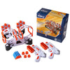 Dimple Shooting Games - Shooting Target Game, Nerf Compatible Rotating Spinning Targets for Shooting with 2 Foam Blaster Toy Guns, 14 Targets, 24 Soft
