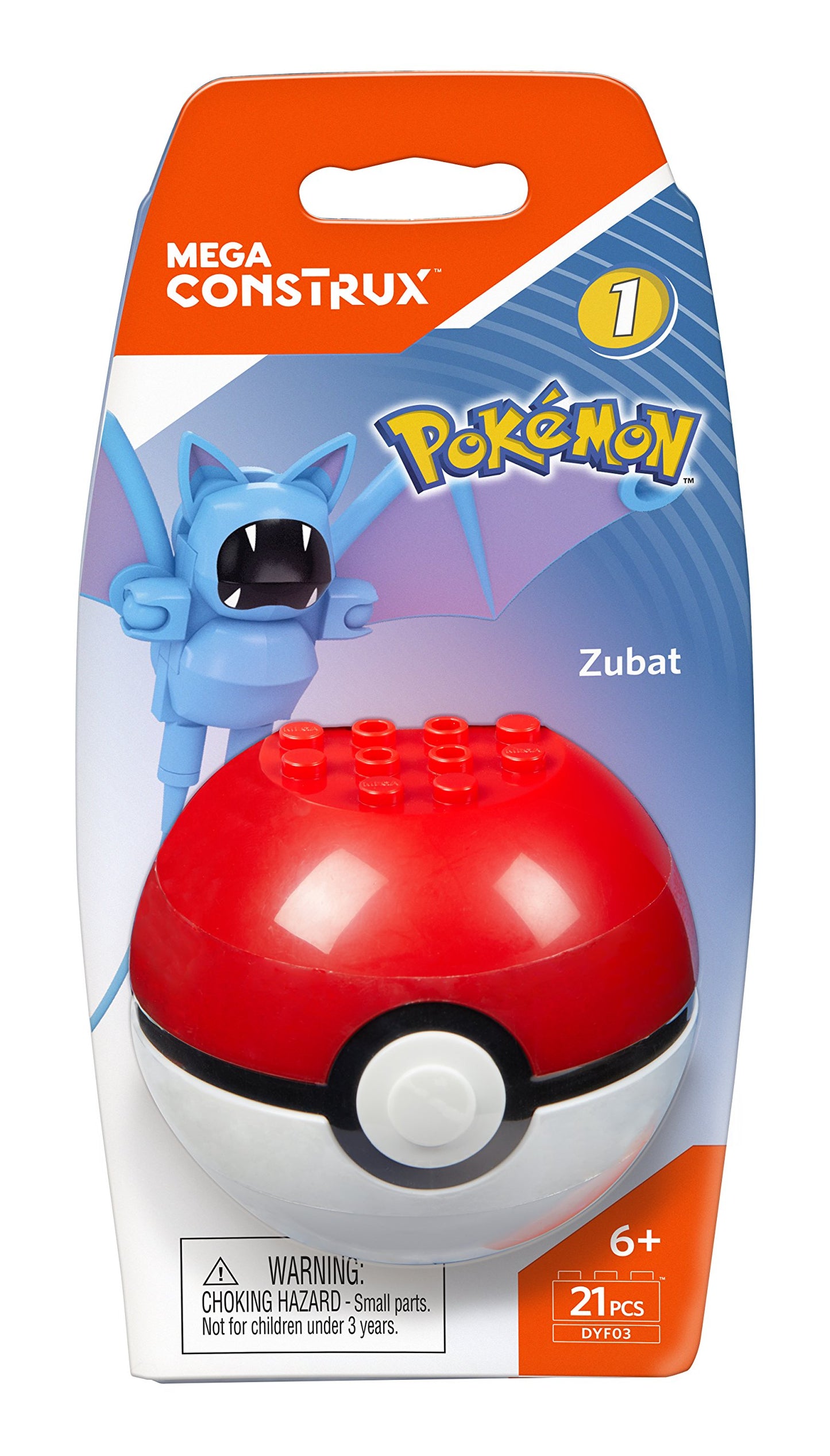 Mega Bloks Construx Pokemon Zubat Building Set