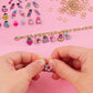 Make It Real - Juicy Couture Absolutely Charming Bracelet Making Kit - Kids Jewelry Making Kit - DIY Charm Bracelet Making Kit for Girls - Friendship