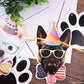 Duufin 15 Pieces Dog Birthday Decorations Dogs Faces Claws Party Banner Set