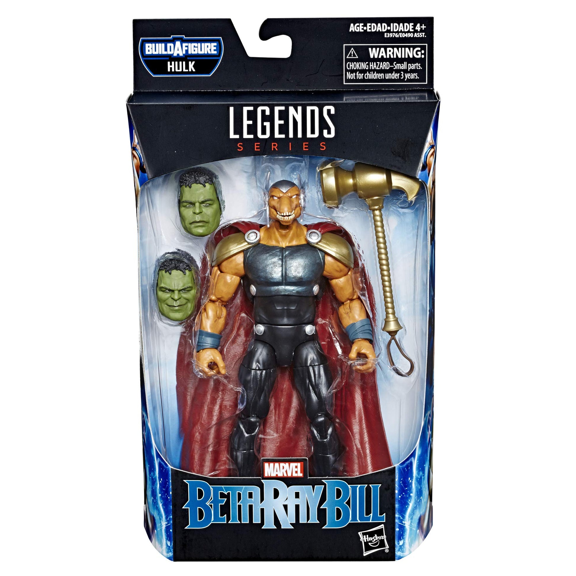 Avengers Marvel Legends Series Beta Ray Bill 6" Collectible Action Figure Toy for Ages 6 & Up with Accessories & Build-A-Figurepiece