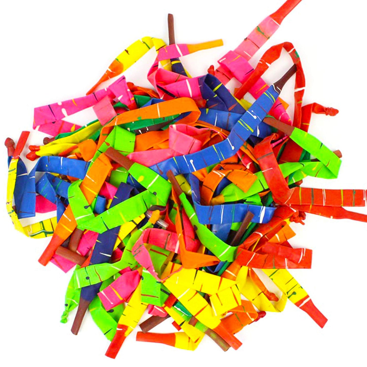 Carykon 200PCS Rocket Balloons Holiday Party Decoration Screaming Balloons rocket balloons with pump