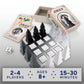 Looney Labs Jinxx - A Compact Abstract Strategy Game for 2-4 Players, Featuring Stackable Pyramids