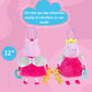 Kids Preferred Peppa Pig Activity Toy - 8.5 Inches, Fairy Wings, Heart Teether, On-The-Go Clip, Sensory Toy, Rattle, Crinkle, Ages 0 Months Up