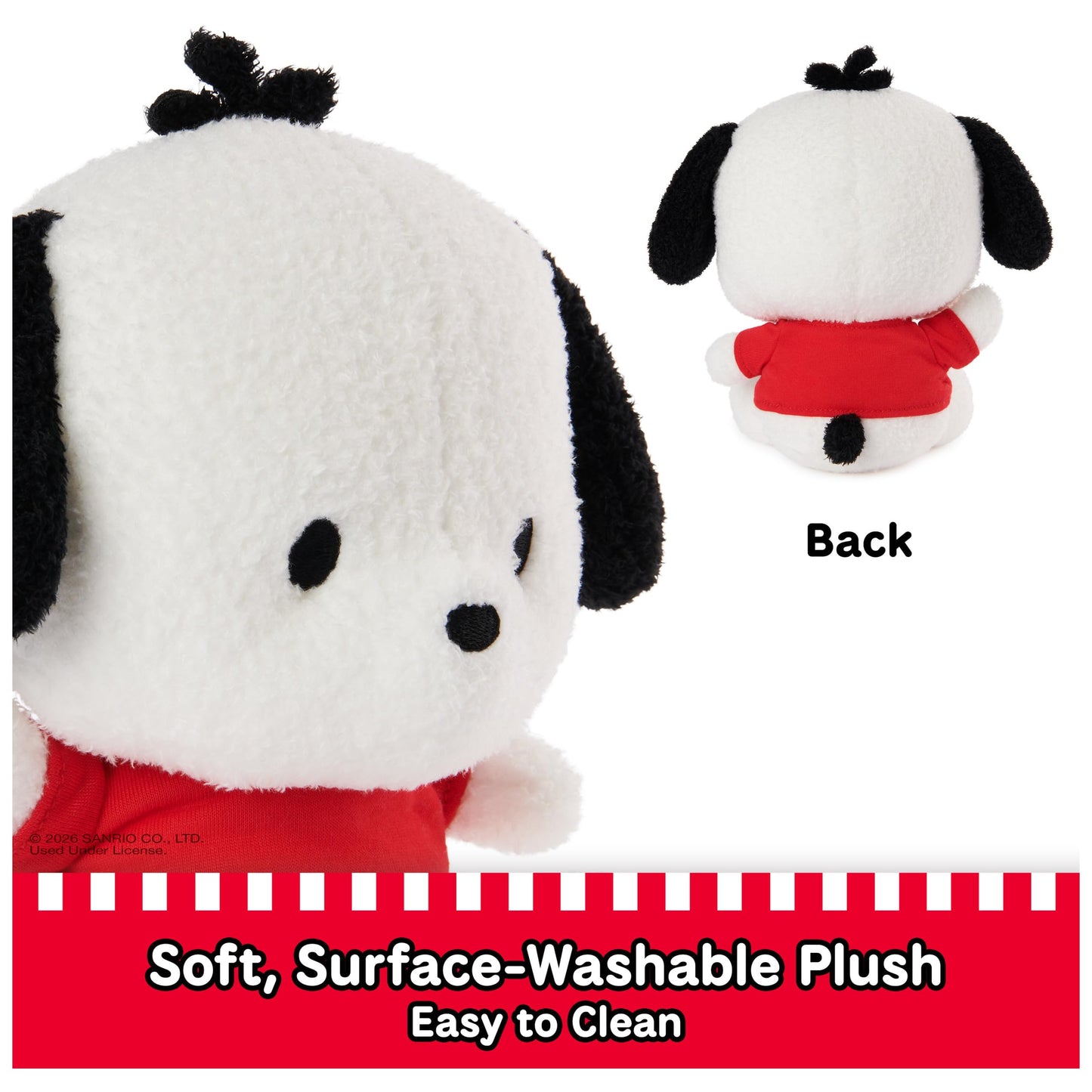 GUND Sanrio Pochacco 6-Inch Plush Toy for Ages 1+