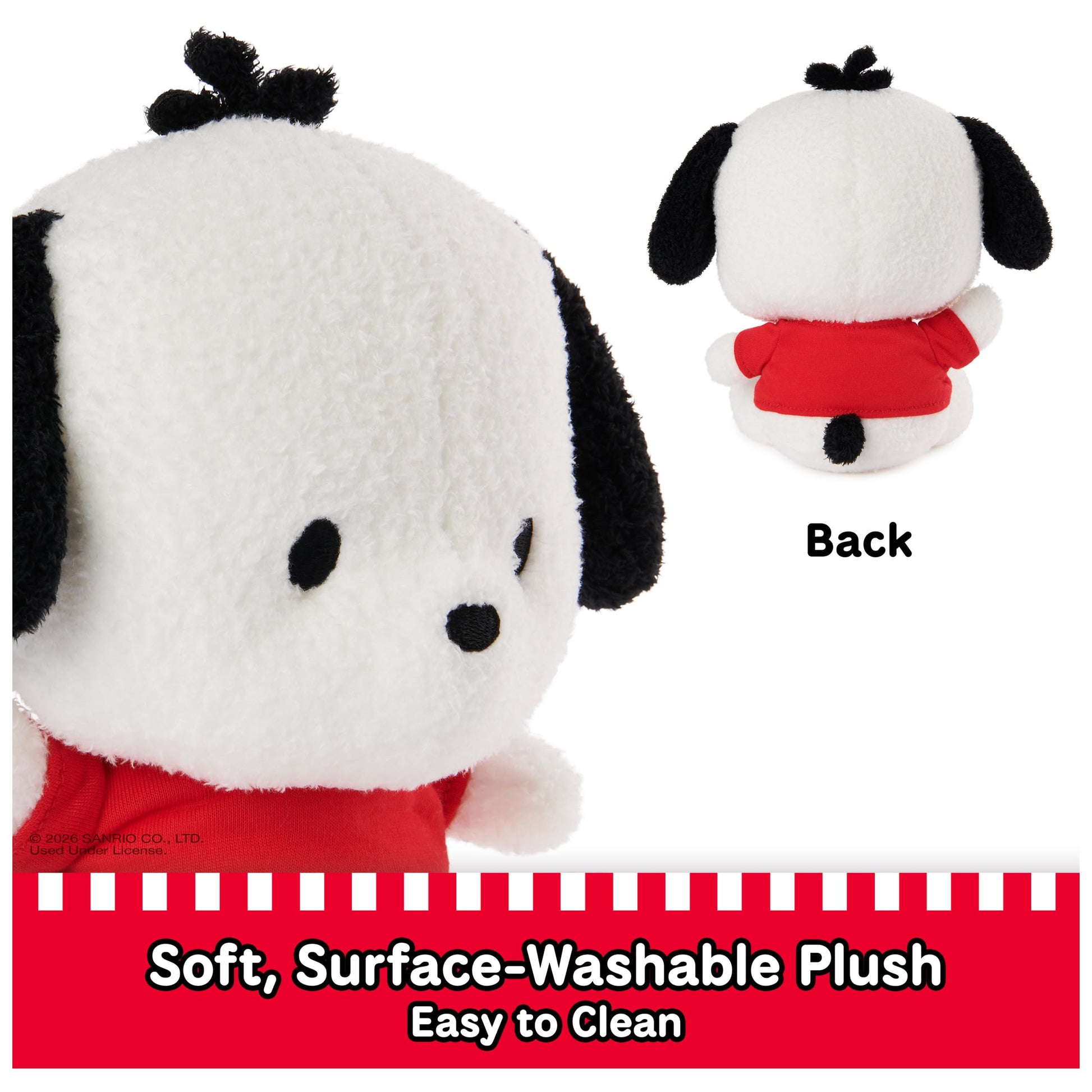 GUND Sanrio Pochacco 6-Inch Plush Toy for Ages 1+