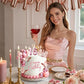 16th Birthday Rose Gold Cake Topper Set Sweet 16 Candles Cake Decorations