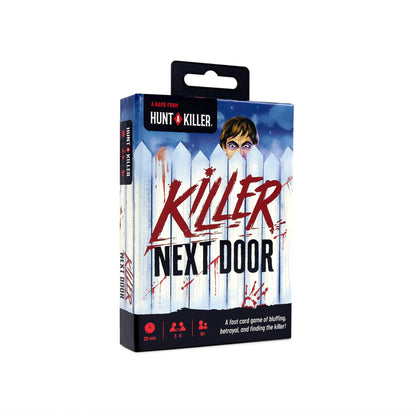 Hunt A Killer: Killer Next Door, Fun Family Games and Adult Games for Game Night, Card Game Includes 20+ Minutes of Fast-Paced Gameplay and Engaging