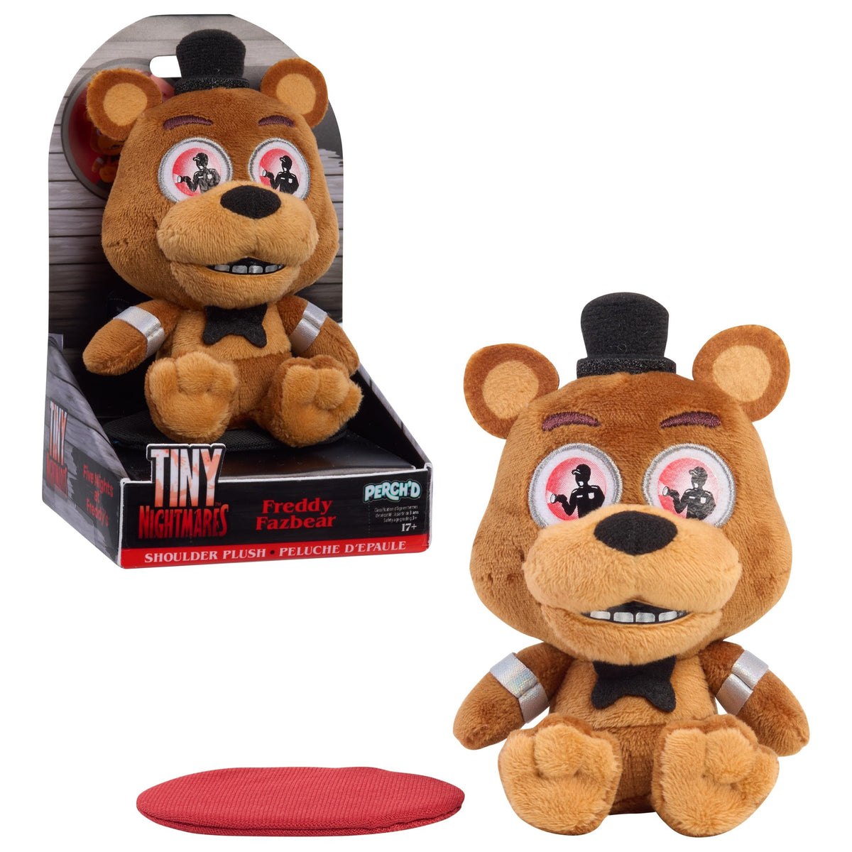 Perch’d Tiny Nightmares Freddy Shoulder Plush Magnetic Shoulder Pal