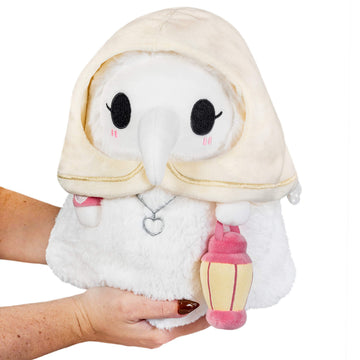 Squishable - Mini Plague Nurse 7 inch - The Mysterious Doctor Plague Collection - 9.5 in - Soft Toy Collectible Stuffed Animal - Glow in The Dark