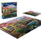 Ceaco - Thomas Kinkade Disney - Mickey and Minnie - 1000 Piece Puzzle