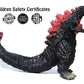 EZFun Set of 8 Godzilla Toys Movable Joint Birthday Kids 2019 Action Figures King of the Monsters Burning Heisei Mecha Ghidorah Pack Plastic Mini