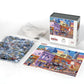 Boardwalk Nashville Music City 500 Piece Jigsaw Puzzle Fun Colorful Tennessee Puzzles with Premium Box, Gift for Adults and Family 16"x20"