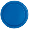 Unique 31770EU Eco-Friendly Paper Plates-23 cm-Royal Blue Colour-16 Count (Pack of 1), Pack of 16