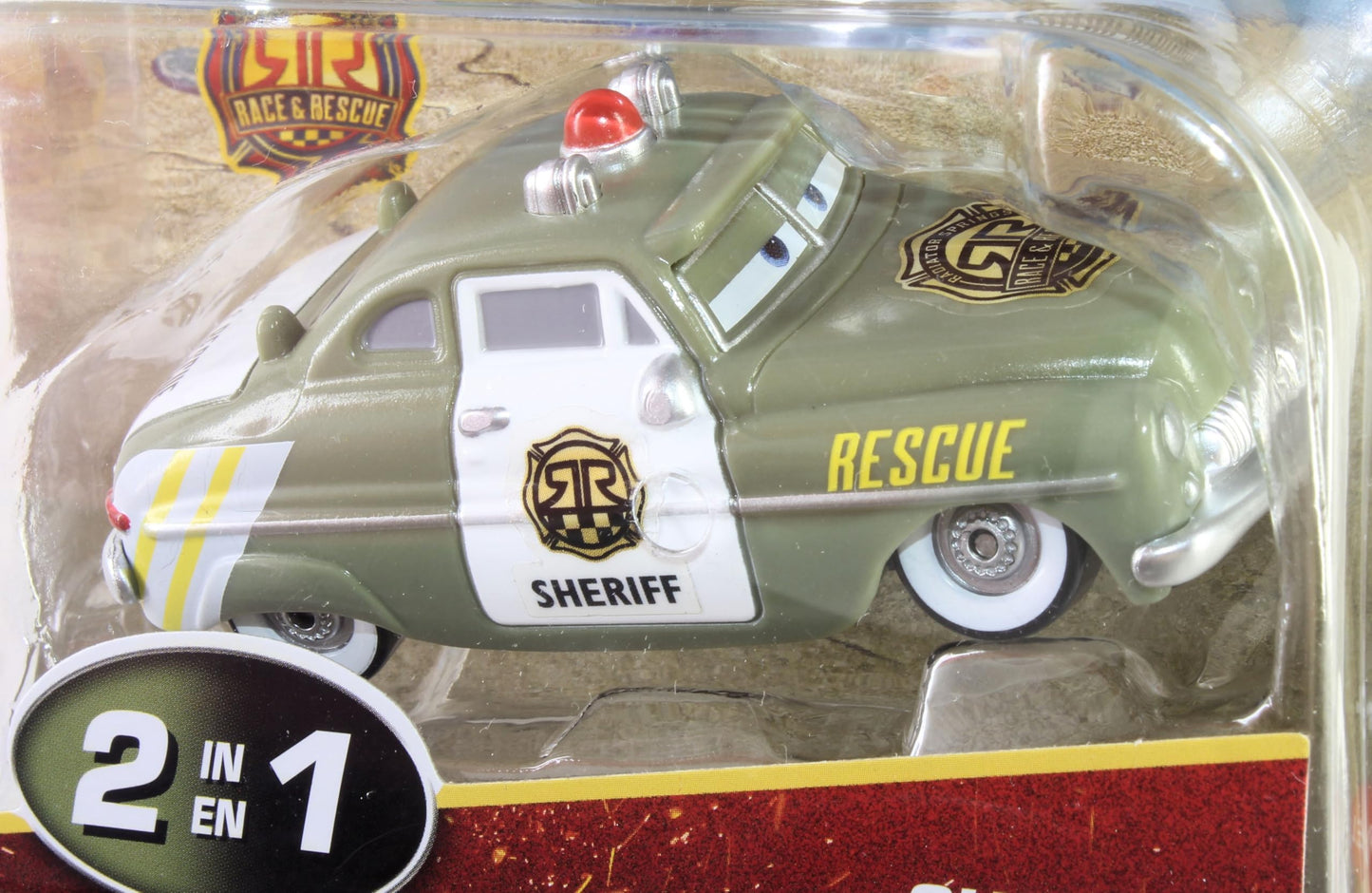 Disney Cars 2025 Color Changers Radiator Springs Race & Rescue Sheriff