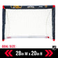 Franklin Sports NHL Florida Panthers Mini Hockey Set - Kids Indoor Knee Hockey Goal, Ball, 2 Mini Hockey Stick Combo Set - Youth NHL Team Indoor Toy