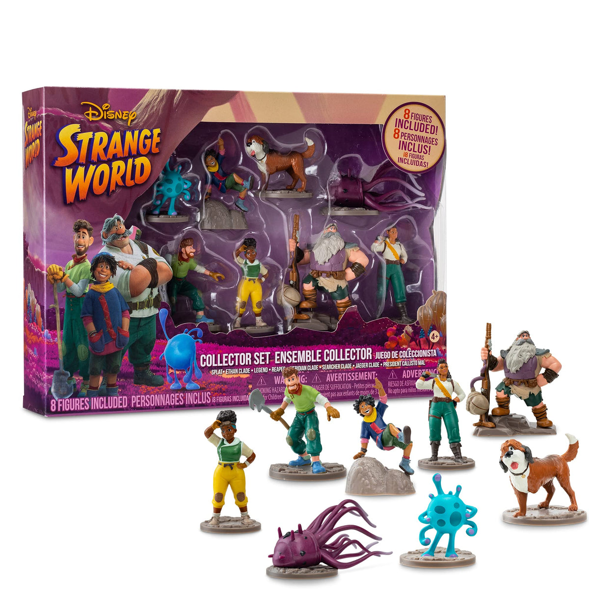Strange World Mini Figure Collector Set, Multicolor, Small (40115)