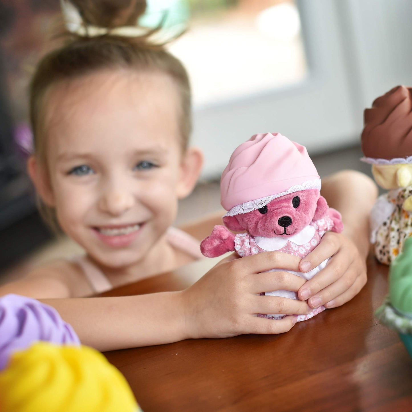 Sunny Days Entertainment Cupcake Bears Transforming Collectible Plush (Color & Style May Vary)