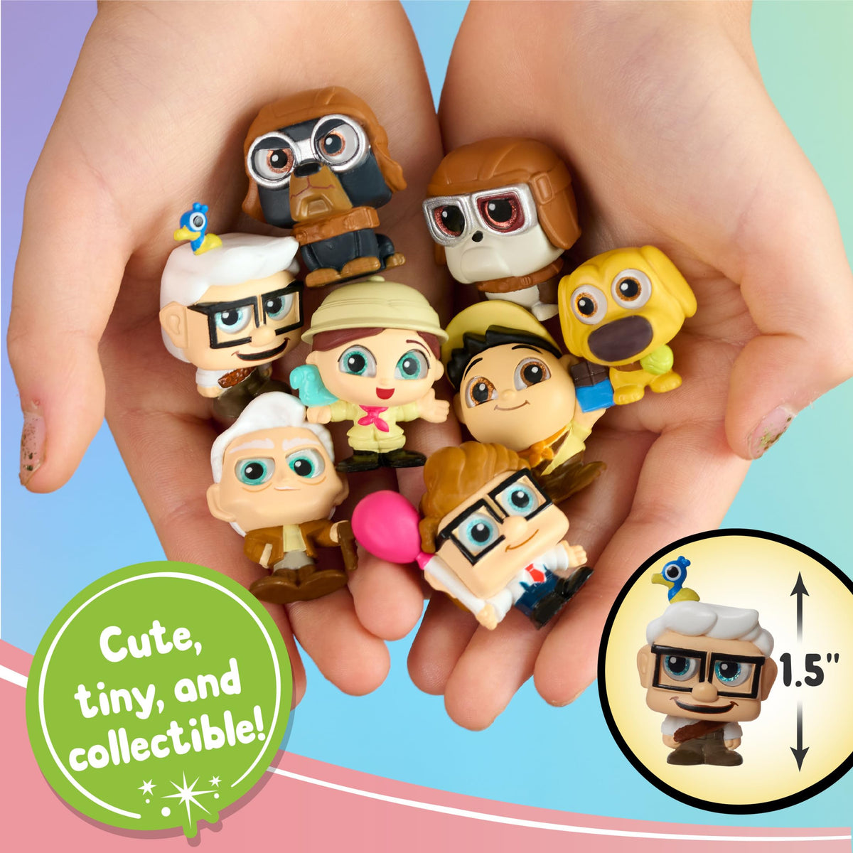 Just Play Disney Doorables Up Collector Pack, Collectible Blind Bag Figures, Kids Toys for Ages 5 Up, Amazon Exclusive