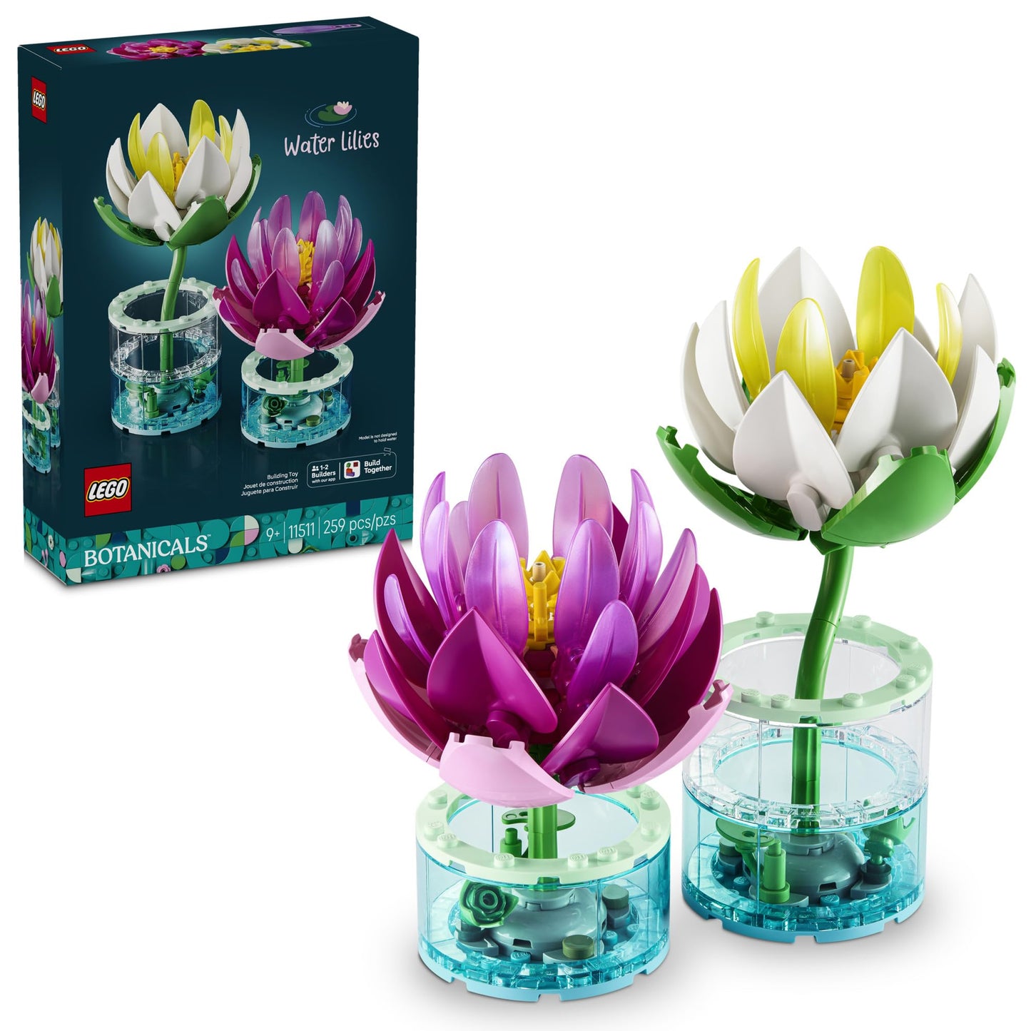 LEGO Botanicals Water Lilies 11511