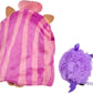Monster High Plush Doll Set, Ghoul N Go Clawdeen Wolf 6.5-inch Plushie with Pet Dog Crescent and Kid-Sized Backpack