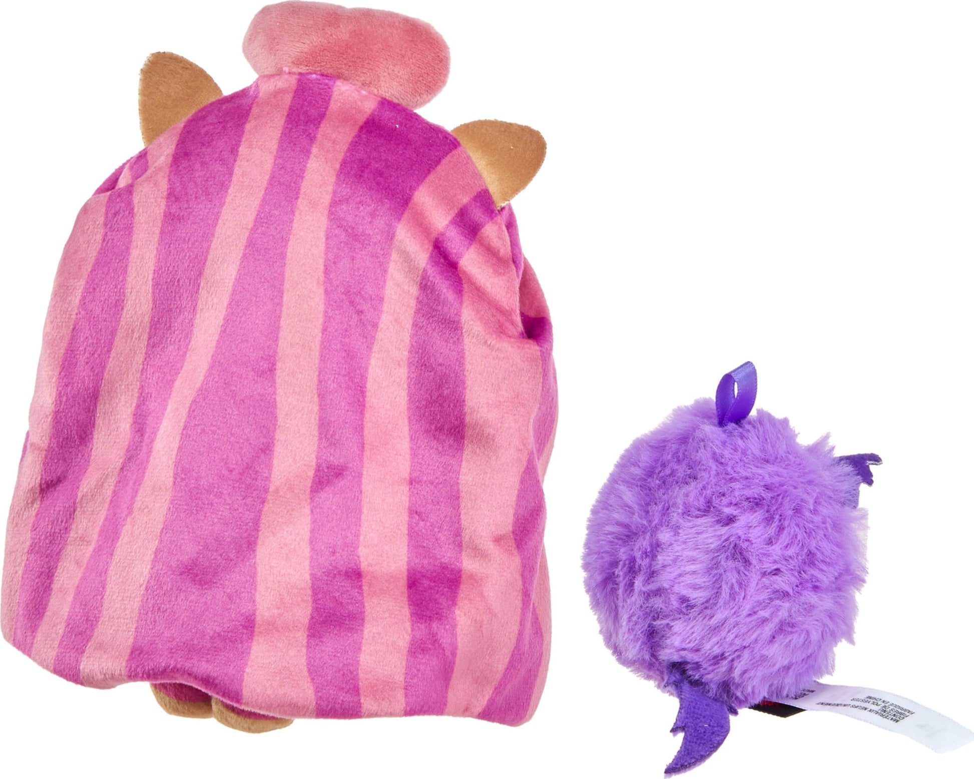 Monster High Plush Doll Set, Ghoul N Go Clawdeen Wolf 6.5-inch Plushie with Pet Dog Crescent and Kid-Sized Backpack