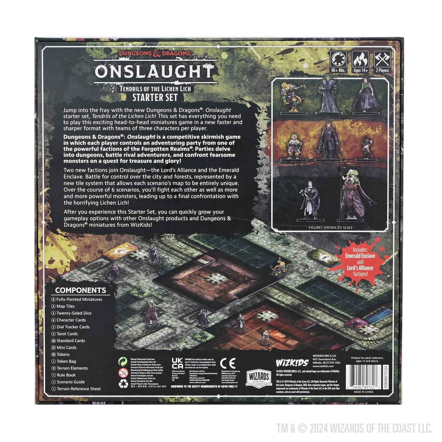 Dungeons & Dragons Onslaught: Tendrils of the Lichen Lich Starter Set