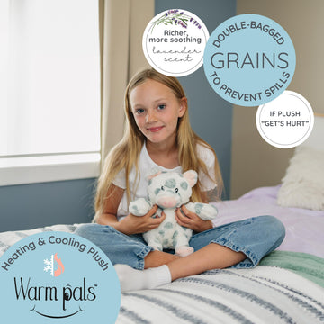 Pig - Microwavable & Weighted Plush Stuffed Animal - Heated Plushie for Warmth - Cute, Soft, Cozy Toy for Adults & Children (Boys, Girls, & Toddlers)