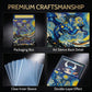 GuarditechProX 100+100 Double Sleeve Bundle - Matte Art Card Sleeves & Tight Fit Inner Sleeves, Acid-Free Standard Size Deck Protectors with Storage