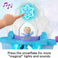 Fisher-Price Little People Toddler Toy Disney Frozen Elsa’s Enchanted Lights Palace Playset with Music Lights & Figures for Kids Ages 18+ Months