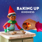 The Elf on the Shelf Elf Mates Chef with Brown Hair - Enchanted Forest Edition Doll with Scarf and Earmuffs - Champion of Kindness - for Ages 3+
