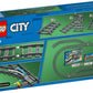 LEGO City Trains Switch Tracks 60238 Building Toy Set for Kids, Boys, and Girls Ages 5+ (8 Pieces)