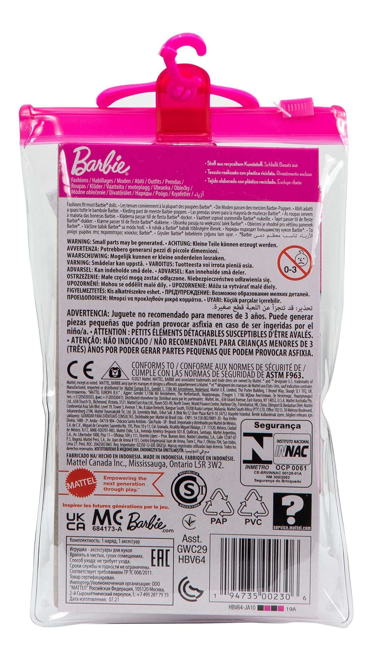 Mattel - Barbie Career Chef Fashion Pack
