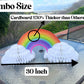 GIFTEXPRESS 2 Pack Jumbo 30" Rainbow Honeycomb Centerpiece - Paper Rainbows & Clouds Theme Party Supplies Decorations - Perfect Decor for Tables at