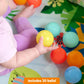 Bright Starts Rowdy Rainforest Stow & Go Baby Ball Pit with 20 Balls & 3 Ball Drops, Foldable Ball Pit for Babies & Toddlers 6+ Months, Includes Carry