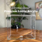 TCGHalo Acrylic ETB Case (3 Pack) - Secure Sliding Magnetic Top Loading Clear Case - Elite Trainer Box Clear Display Case 6mm Thick Acrylic