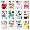YSYKJYXGS 24 Sheets Cute Anime Make a Face Stickers,Birthday Supplies,Birthday Party Favor Supplies Craft
