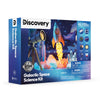 Discovery™ Galactic Space Science Kit - 61 Experiment STEM Lab for Kids| Astronomy & Chemistry Activity Set| Includes DIY Telescope, Crystals, Slime