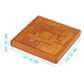 Wooden Brain Teaser Puzzles for Kids Children & Adults. New Level of Challenge for Those who Love Good Mental Workout