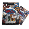 Foxtrot Designs TCG Art Card Sleeves. Superhero Comic Book Design - 100 Count Card Protectors with Matte Textured Back - Compatible with Magic The