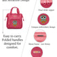 HappyVk Baby Doll Diaper Bag with Changing Pad - Realistic, Spacious & Comfortably Designed for Pretend Play