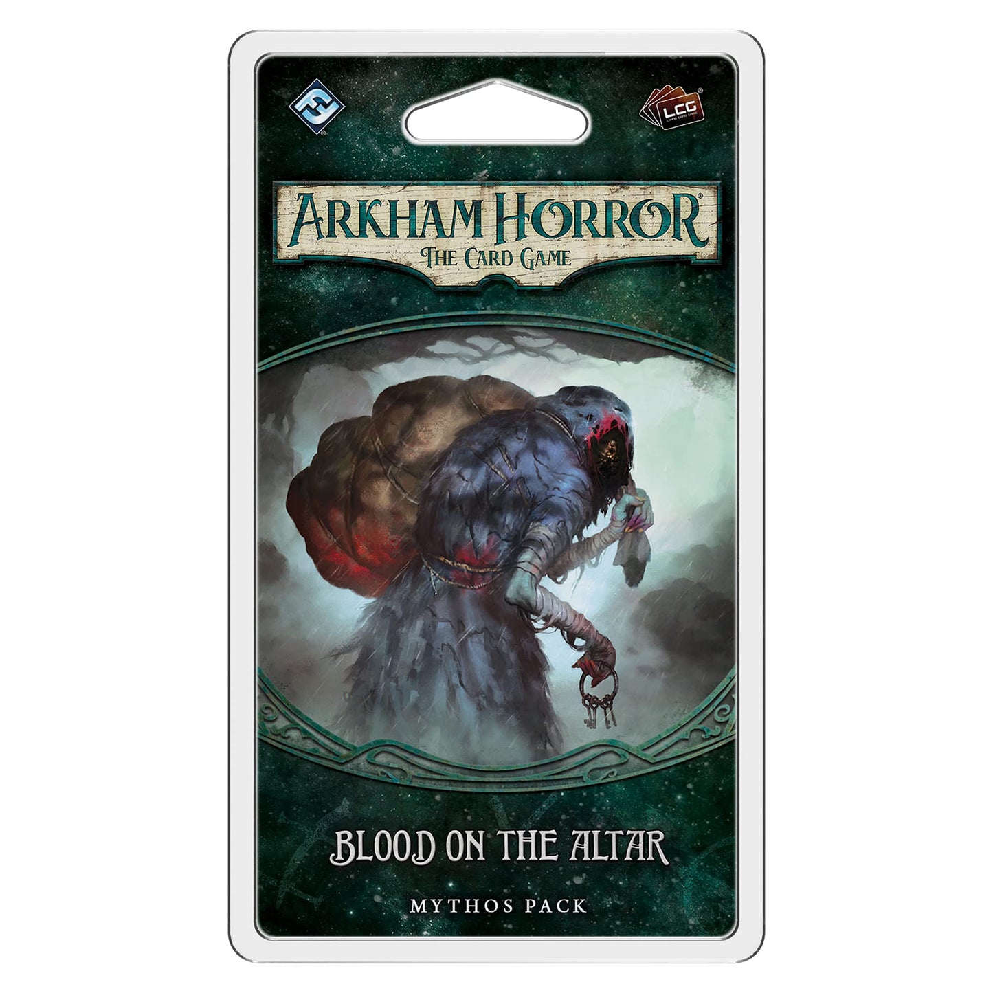 Fantasy Flight Games Arkham Horror The Card Game Blood on the Altar MYTHOS PACK - Unearth the Secrets of Dunwich! Cooperative Living Card Game, Ages