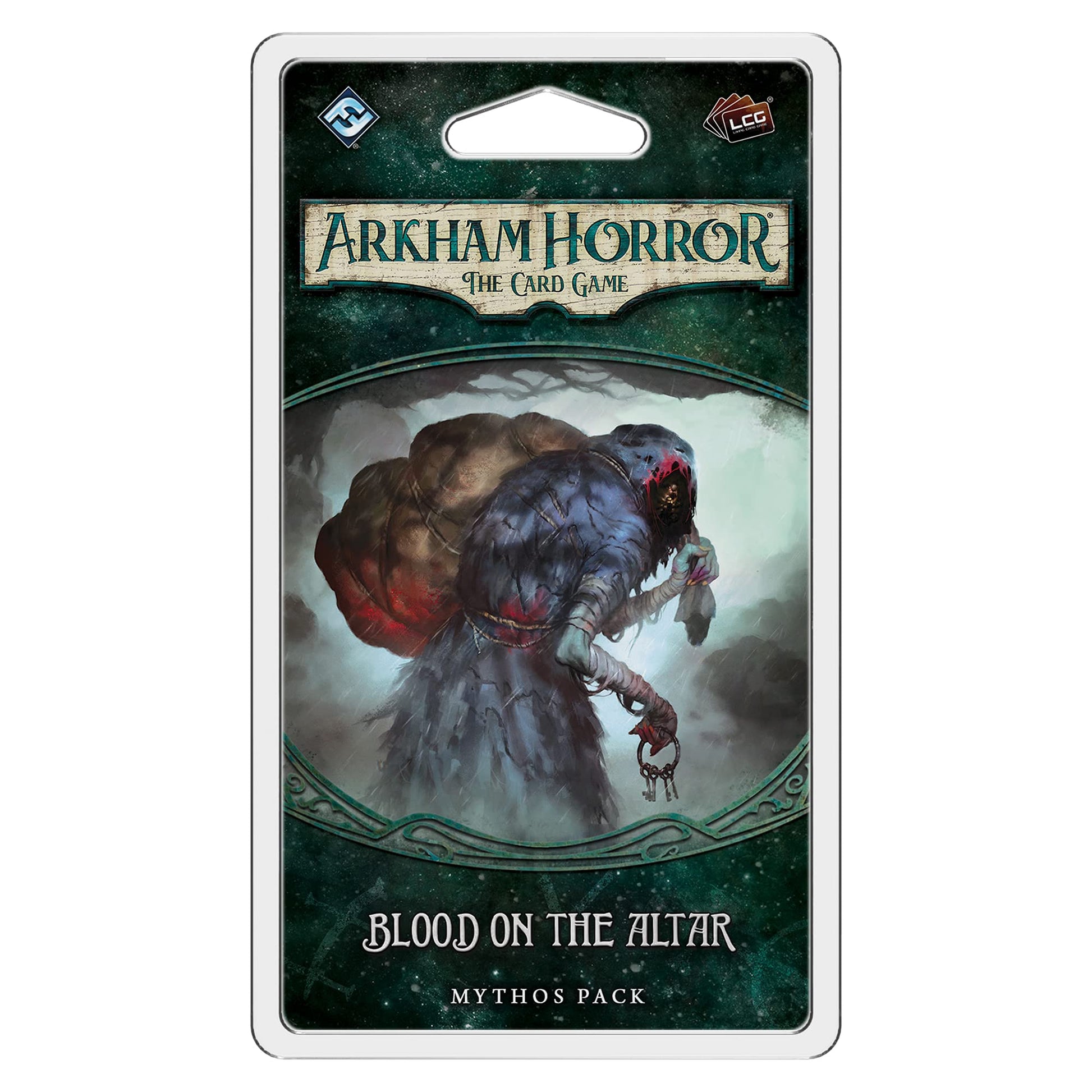 Fantasy Flight Games Arkham Horror The Card Game Blood on the Altar MYTHOS PACK - Unearth the Secrets of Dunwich! Cooperative Living Card Game, Ages