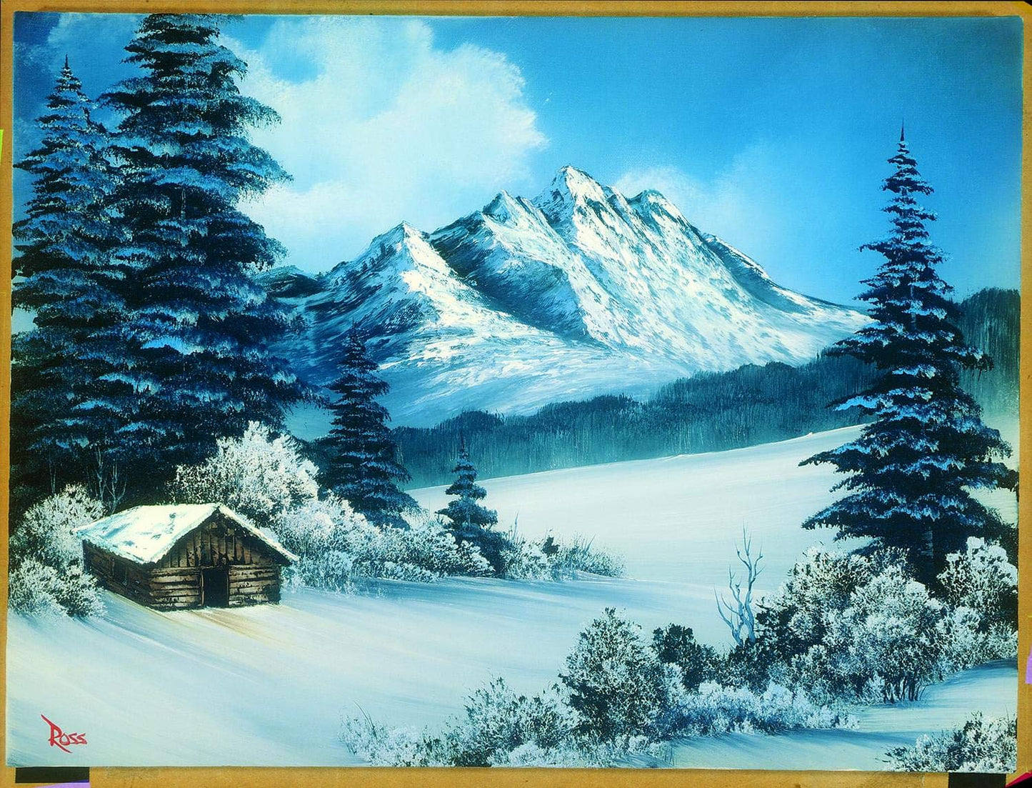 Bob Ross A Perfect Winter Day Nature Puzzle for Adults and Kids | Snowy Mountain 1000 Piece Jigsaw Puzzle Toy | Interactive Brain Teaser for Family