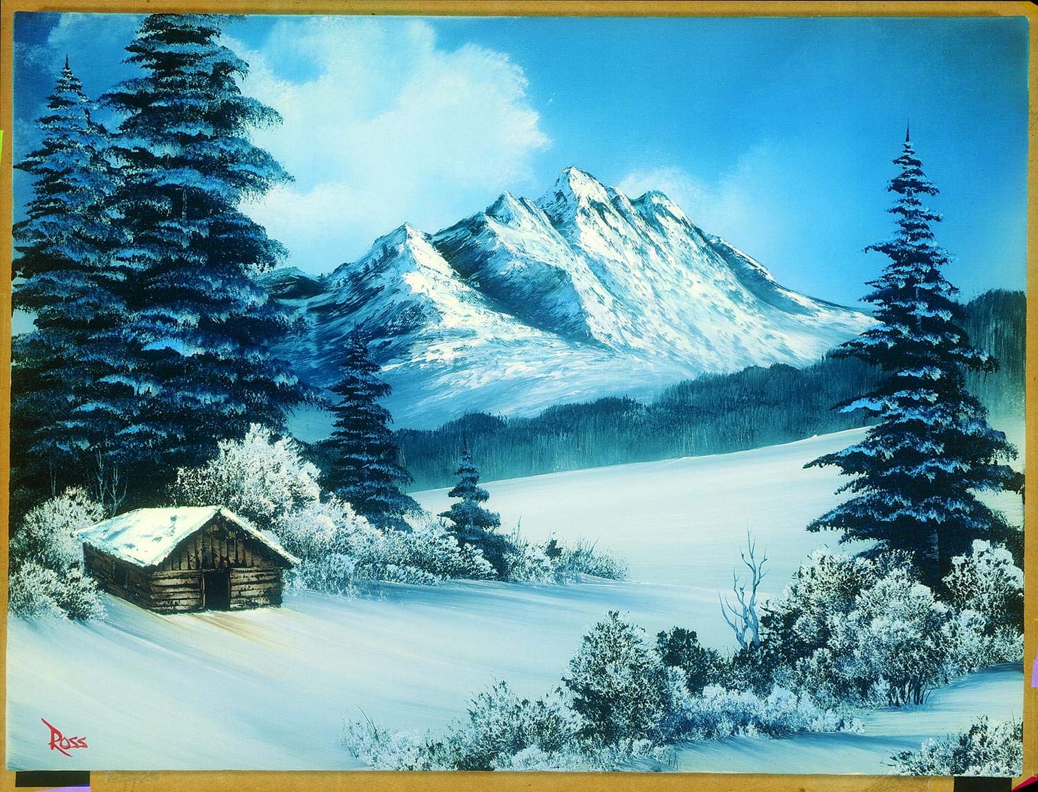 Bob Ross A Perfect Winter Day Nature Puzzle for Adults and Kids | Snowy Mountain 1000 Piece Jigsaw Puzzle Toy | Interactive Brain Teaser for Family