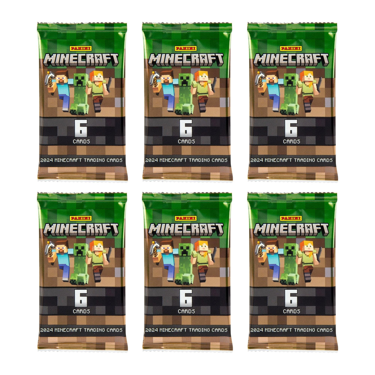 Panini Minecraft Blaster Box - Official Trading Cards, 36 Cards per Box, Foil Parallels, Rare Inserts, Retail Exclusive